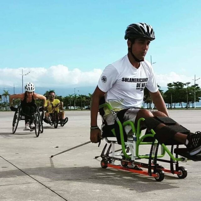 Arquivo pessoal O atleta William Aleixo de Oliveira, de 33 anos.