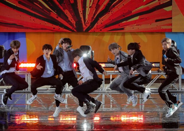 REUTERS/Brendan McDermid O grupo de k-pop BTS