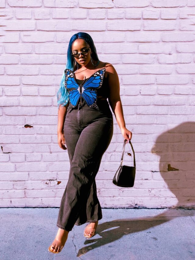 Acervo Pessoal Com mais de 100 mil seguidores no TikTok, a jornalista e influenciadora Jeniffer Reis dá dicas de moda plus size na plataforma.