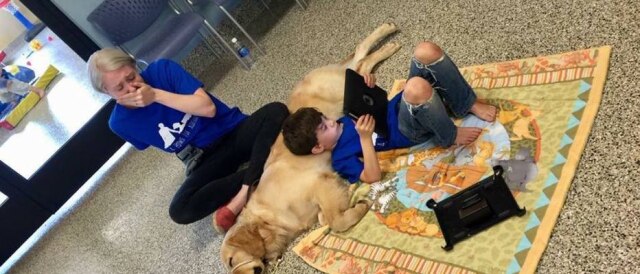 Reprodução/Facebook Mãe de menino autista postou imagem e relato emocionantes no Facebook
