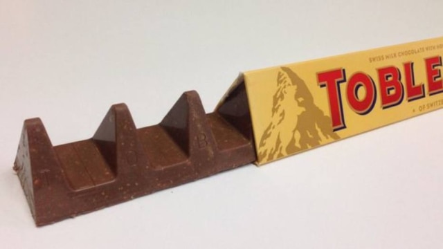 Novo Toblerone na Inglaterra tem menos chocolate