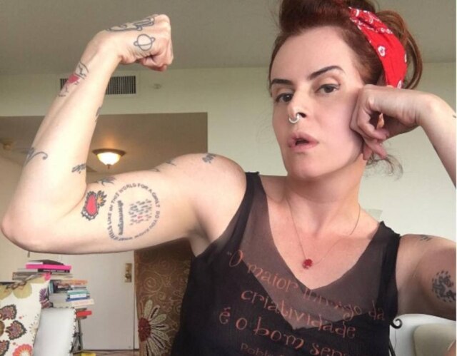 Reprodução/Instagram Fernanda Young revela que foi diagnosticada com depressão aos 25 anos.