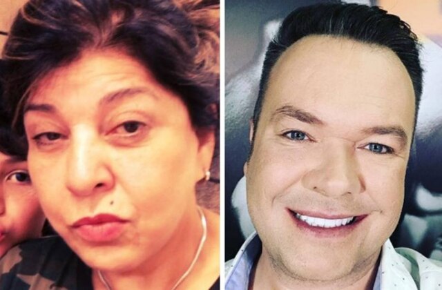 Instagram / @robertamiranda| Instagram / @felipehcampos A cantora Roberta Miranda e o jornalista Felipeh Campos