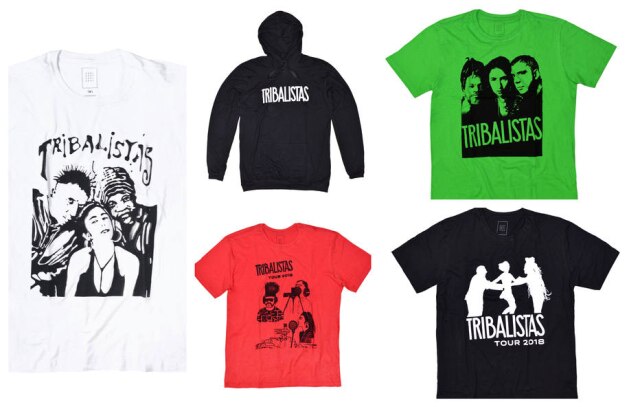 Divulgação/Capri As camisetas custam R$ 70 (cada) e o moletom R$ 100