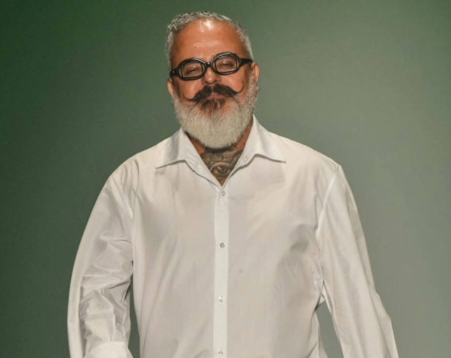 Marcelo Soubhia/Fotosite O estilista Ronaldo Fraga, que fez o mais emocionante destfile desta terça na São Paulo Fashion Week