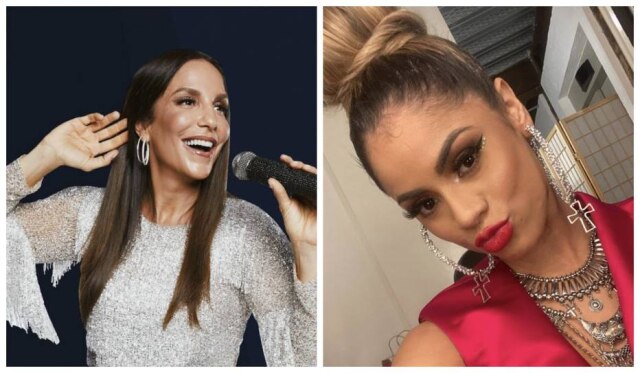 Instagram/@ivetesangalo/@lexa Ivete Sangalo e Lexa têm programas adiados no Multishow por causa do coronavírus.