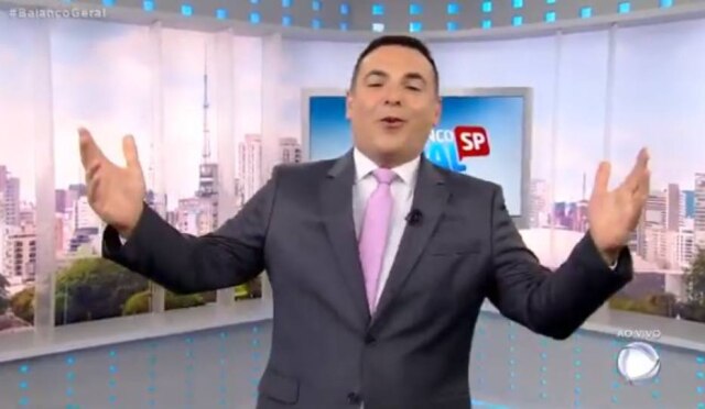 Reprodução de 'Balanço Geral' (2020) / Record TV Reinaldo Gottino na Record TV