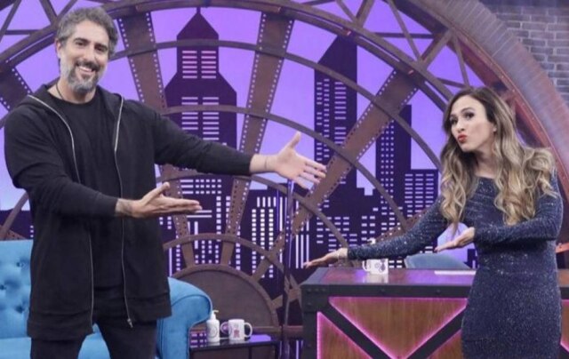 Instagram/ @multishow Marcos Mion e Tatá Werneck em nova temporada do programa 'Lady Night'