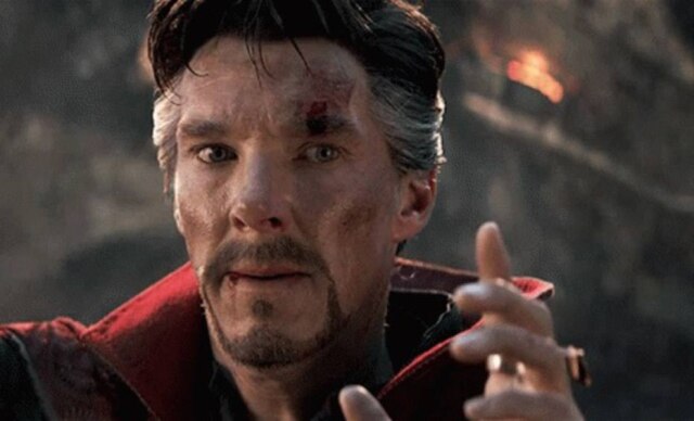 Marvel Studios Doutor Estranho no filme 'Vingadores: Ultimato' (2019).