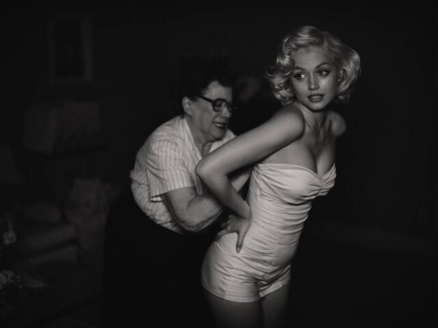 Netflix Ana de Armas como Marilyn Monroe em 'Blonde'.