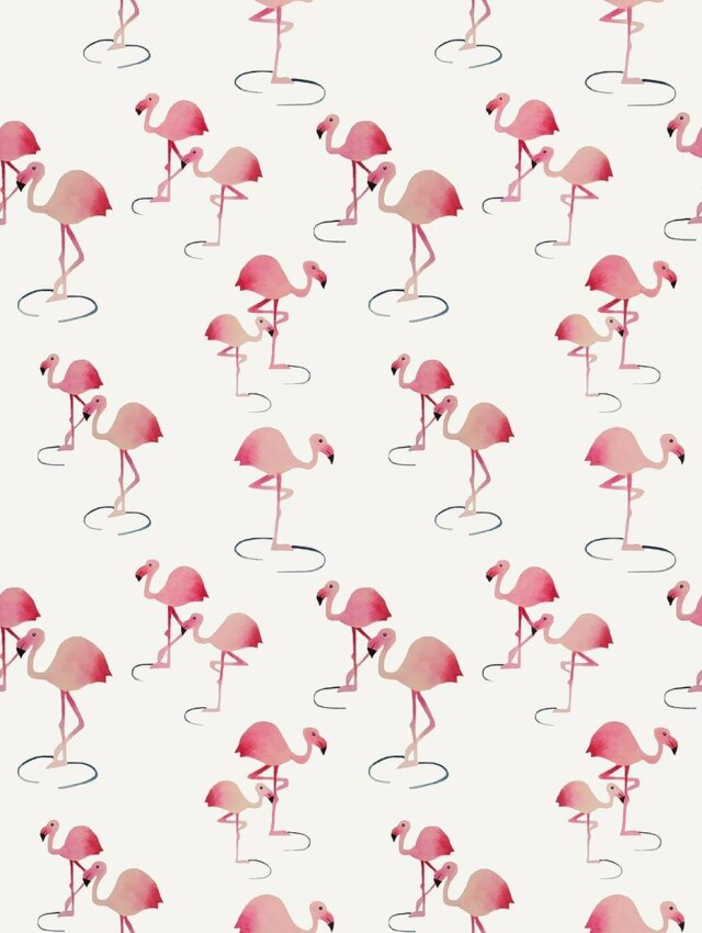 Divulgação Papel de parede com estampas criadas pelo Studio Loom para a Branco