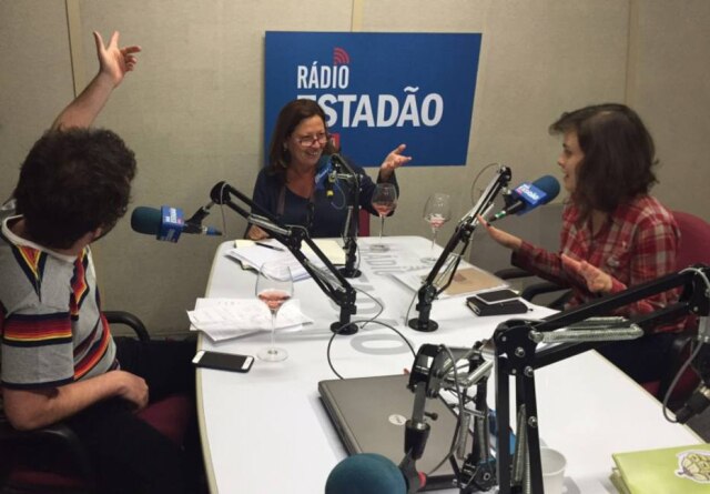 Renata Oliveira|Estadão Equipe do Paladar grava programa que estreia neste sábado (30). Na foto, José Orenstein, Patrícia Ferraz e Isabelle Moreira