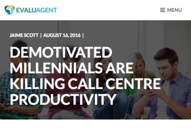 Reprodução/Buzzfeed Millennials desmotivados estão matando a produtividade dos call centers.