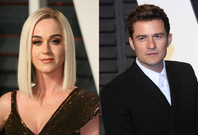 AFP PHOTO/Jean-Baptiste Lacroix | REUTERS/Danny Moloshok Katy Perry e Orlando Bloom não são mais um casal.