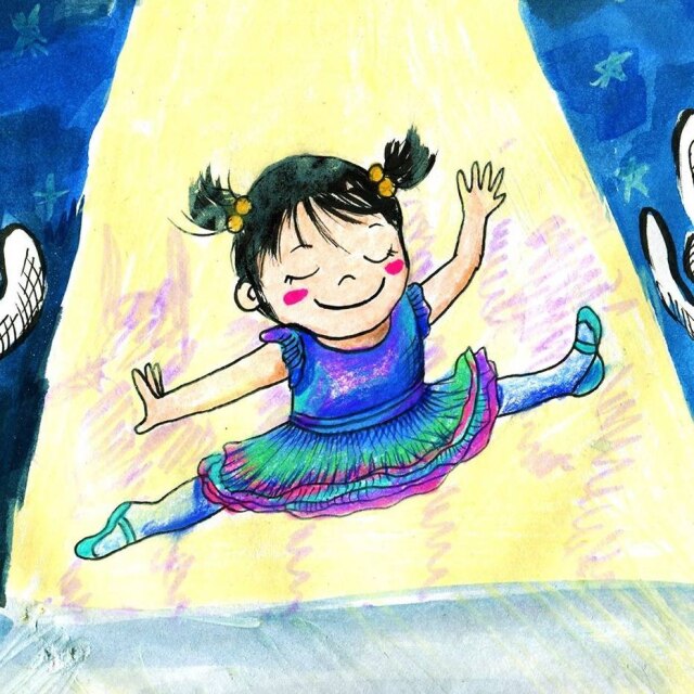 facebook.com/LittleNingBooks/ Personagem Pepper Zhang é a protagonista do livro criado pelo pai.