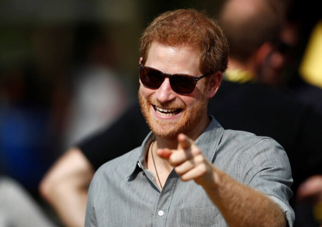 Mark Blinch/Reuters Durante os Jogos Invictus, o príncipe Harry escreveu uma carta para a esposa de um atleta que está lutando contra o câncer