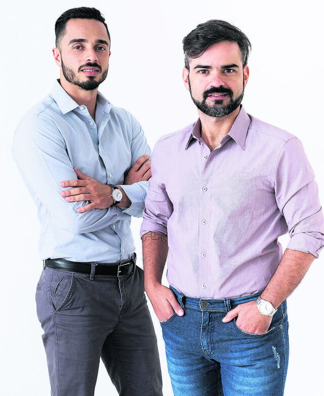 Rafael Renzo Os autores do projeto, Tulio Xenofonte e Fábio Bassani, do Urbano Studio