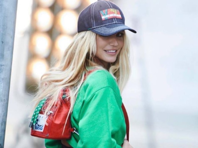 Instagram/@britneyspears Este ano, Britney Spears estrelou uma campanha da grife de luxo Kenzo