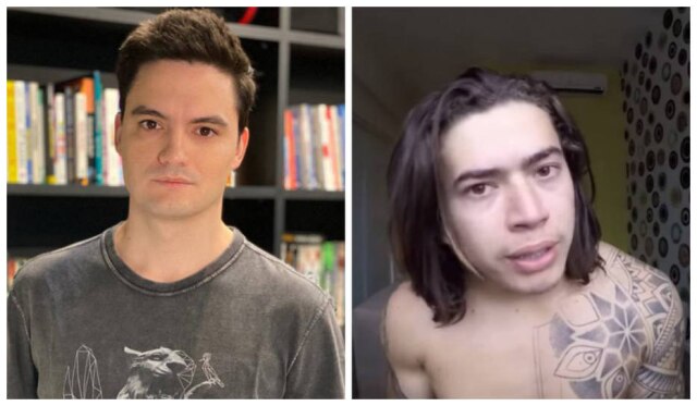 Felipe Neto/Whindersson Nunes/YouTube O youtuber e empresário Felipe Neto e o humorista Whindersson Nunes