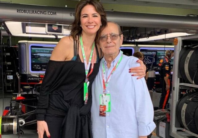 Instagram / @lucianagimenez Luciana Gimenez publicou uma foto junto com o pai, João Morad, e falou sobre sua morte