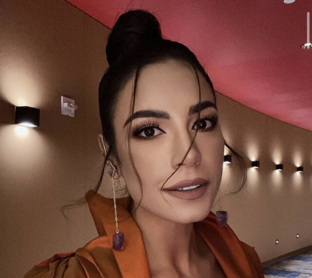Instagram/@juliawgama A miss Brasil Julia Gama, que ficou em segundo lugar no consurso de Miss Universo 2021