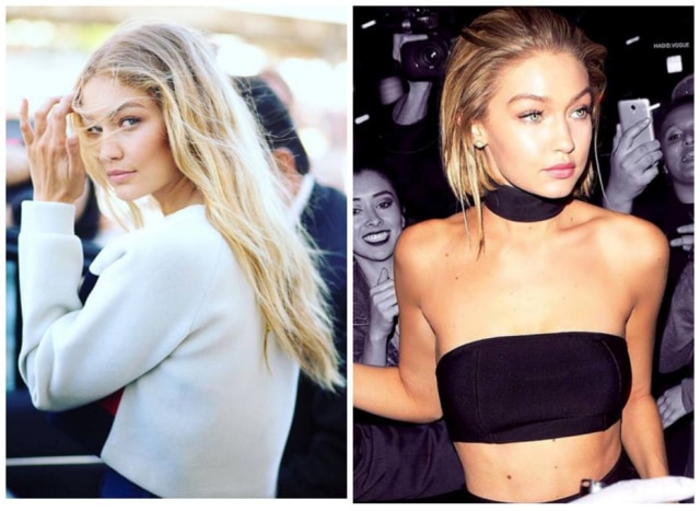 Reprodução/ Instagram Os cabelos curtos de Gigi Hadid eram só um truque do cabeleireiro Bryce Scarlett
