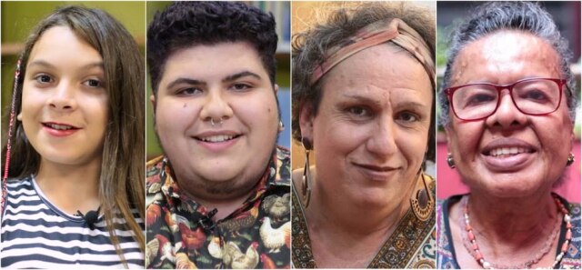 Bruno Nogueirão/Estadão Melissa, Piero, Brunna e Thais são contam suas vivências e sobre a liberdade de ser quem são.
