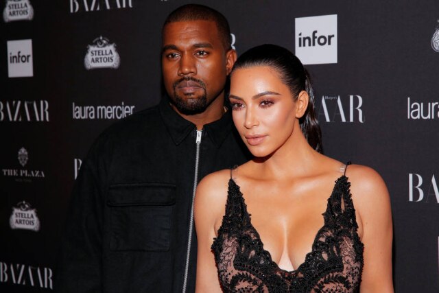 REUTERS/Andrew Kelly Kanye West e Kim Kardashian.