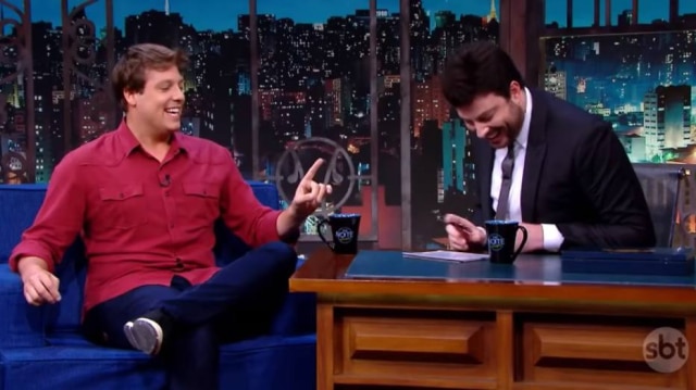 Reprodução de 'The Noite com Danilo Gentili' (2019) / The Noite Fabio Porchat e Danilo Gentili