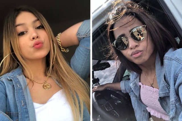 Instagram/@melodyoficial3/@mclomaofficial As cantoras mirins Melody e Mc Loma.