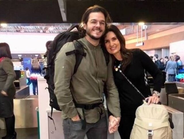 Instagram/@tulio.gadelha Tulio Gadêlha e Fátima Bernardes.