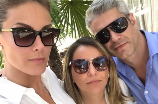 Instagram / @ahickmann Ana Hickmann posta foto ao lado de seu cunhado