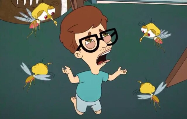 Netflix / Reprodução Nova temporada de 'Big Mouth' irá usar 'monstro' para falar de ansiedade durante a adolescência