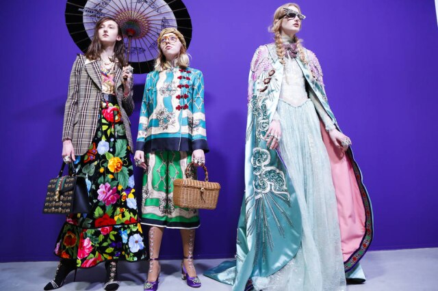 Valerio Mezzanotti/The New York Times Inverno 2017 da Gucci.