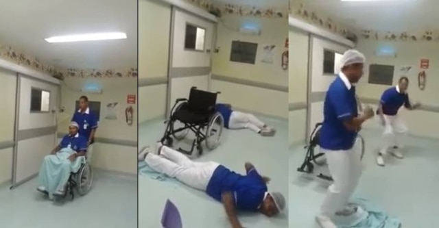 YouTube/Mari News 'Que Tiro Foi Esse?': quatro maqueiros do Hospital Santa Izabel, de Salvador, foram demitidos após gravarem vídeo dançando a música.