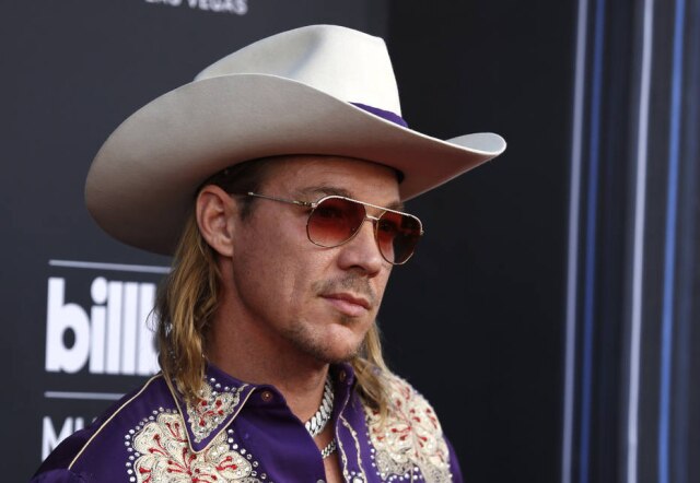 Steve Marcus/Reuters DJ Diplo no Billboard Music Awards, em maio de 2019.