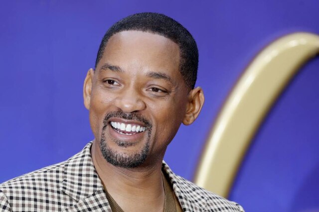 Tolga Akmen / AFP O ator Will Smith durante festa de gala para a premiere de 'Aladdin' em Londres, em maio de 2019.