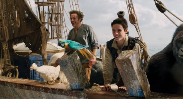 Reprodução de cena de 'Dolittle' (2019) | YouTube / @Universal Pictures Brasil Robert Downey Jr. em cena de 'Dolittle'