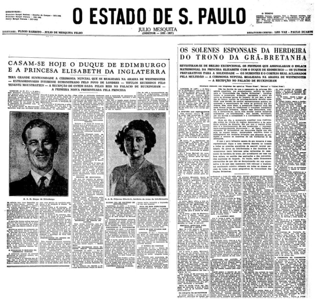 > Estadão - 20/11/1947   e   Estadão - 21/11/1947