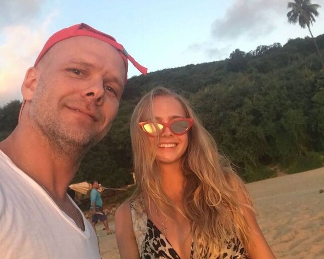 Instagram/@xuxanatacao O ex-nadador Xuxa e sua filha Isabella Scherer.