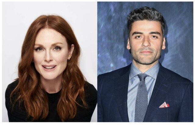 Brian Bowen Smith e Jon Kopaloff/FilmMagic Julianne Moore e Oscar Isaac estrelam a adaptação em inglês da audiossérie, 'Case 63'.