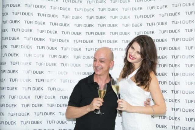 Divulgação A modelo Isabelli Fontana foi a musa de Eduardo Pombal na Tufi Duek