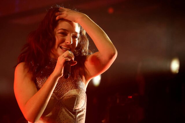 REUTERS/Carlo Allegri Para Lorde, cada canção tem uma cor correspondente.