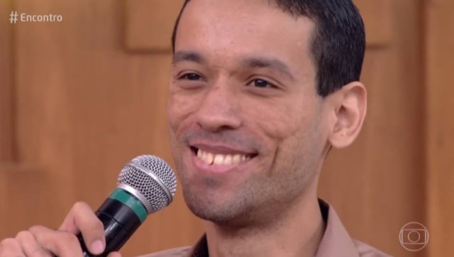 Reprodução de 'Encontro com Fátima Bernardes' (2018) / Globo O professor Bruno Rafael Paiva.