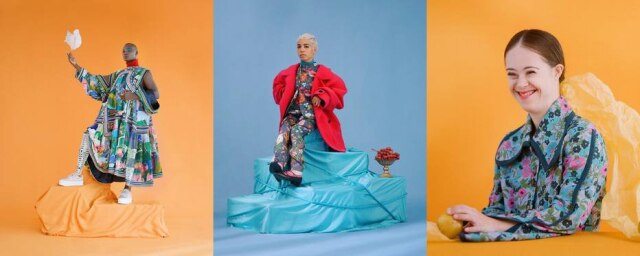 Camila Falquez/Divulgação Mama Cax, blogger, modelo e amputada, Jillian Mercado, que tem distrofia muscular espástica, e Chelsea Werner, ginasta e modelo com síndrome de Down, são as estrelas da edição de setembro da 'Teen Vogue'