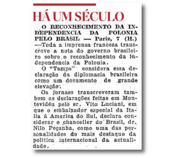 Acervo/Estadão O Estado de S.Paulo - 08/9/1918