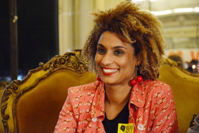Mário Vasconcellos / CMRJ A vereadora Marielle Franco e o motorista Anderson Gomes foram mortos no dia 14 de março de 2018 no centro do Rio