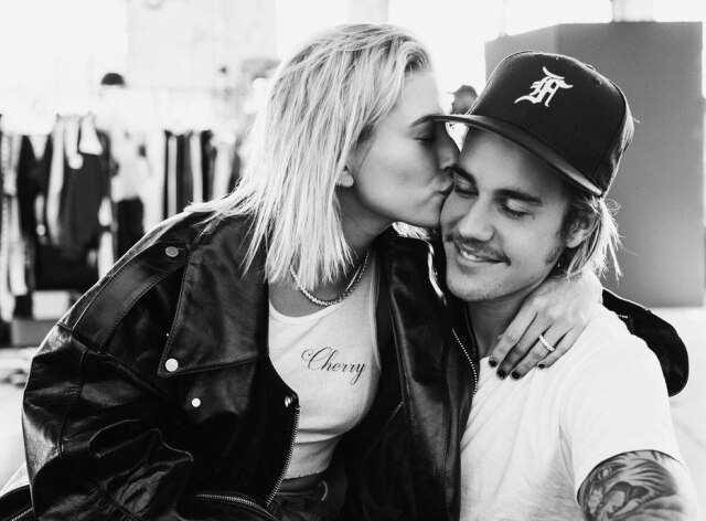 Instagram/@justinbieber Justin e Hailey Bieber casaram-se no civil em setembro de 2018.