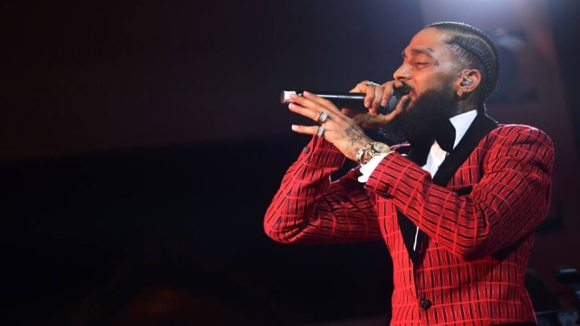 Matt Winkelmeyer / Getty Images North America / AFP O rapper Nipsey Hussle.