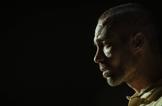 Victor Pollak / Globo / Divulgação Silvio Guindane como Neilton, pai do jovem João Pedro, em 'Falas Negras'